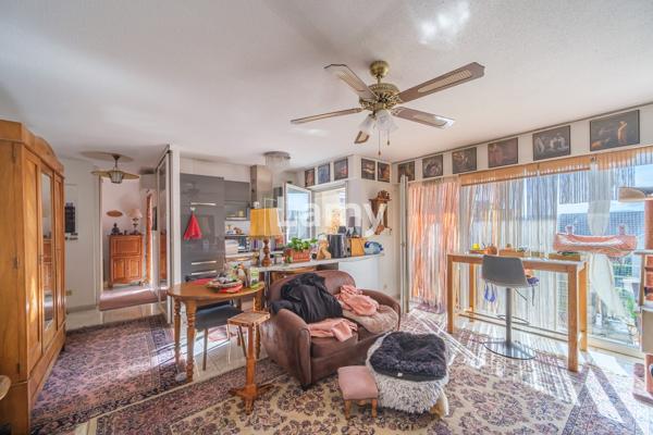 Hésingue f2 de 43,05 m² avec balcon et garage
