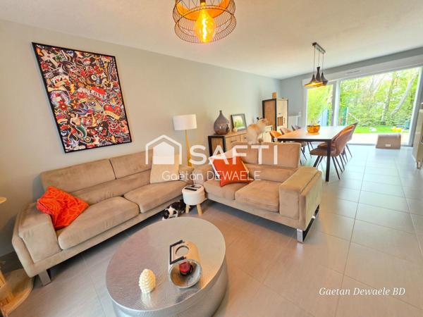 Maison 3 chambres avec garage et jardin