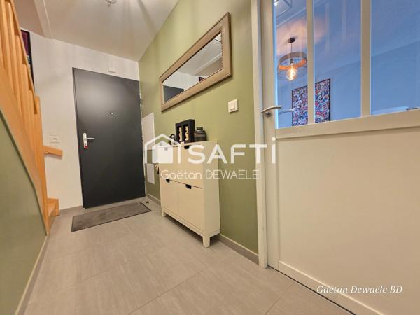 Maison 3 chambres avec garage et jardin