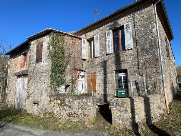 Maison à rénover avec grange et jardin à Châteauponsac