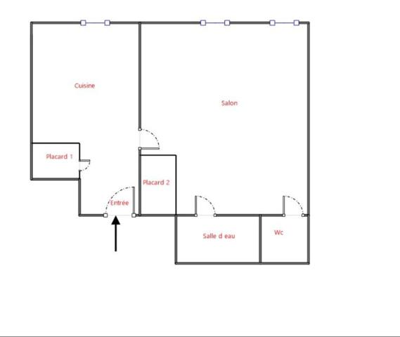 À vendre Studio de 25 m² à MARSEILLE 3EME ARRONDISSEMENT