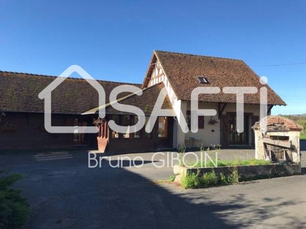 Propriété avec maison principale, gîtes et chambres d'hôtes