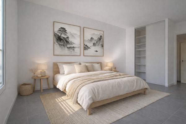 Appartement 3 pièces – 56 m² environ à Le Croisic (ref : 76781P)