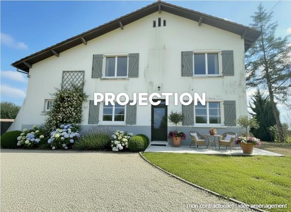 Maison à vendre 8 pièces CAZERES SUR L'ADOUR (40)