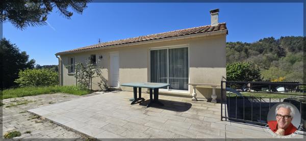 St appolinaire de rias (07240) Maison sans vis à vis avec vue dégagée - 146 m² habitables sur grand terrain