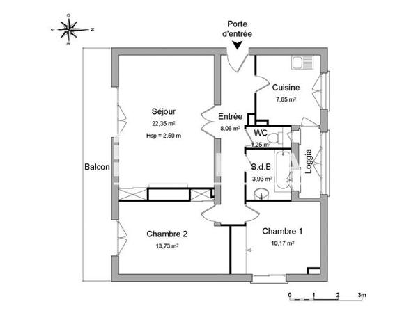 Location Appartement 3 pièces 67.14 m² - 281 CHEMIN DE POURQUIER Six Fours Les Plages 83140