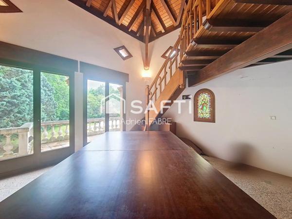 Maison d' architecte de 170m² proche du centre ville de Tournefeuille.