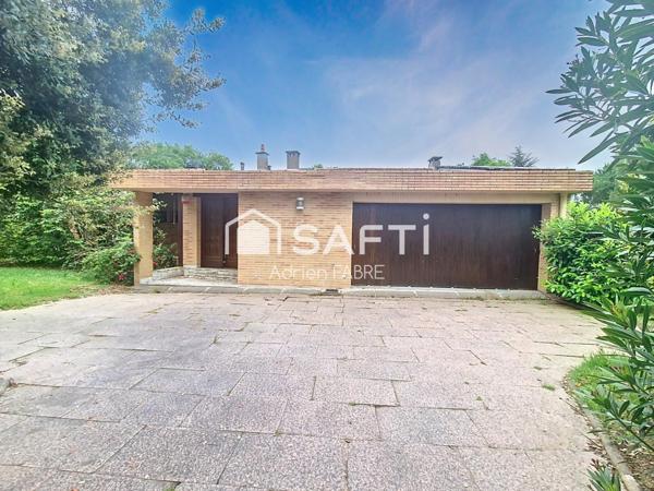 Maison d' architecte de 170m² proche du centre ville de Tournefeuille.