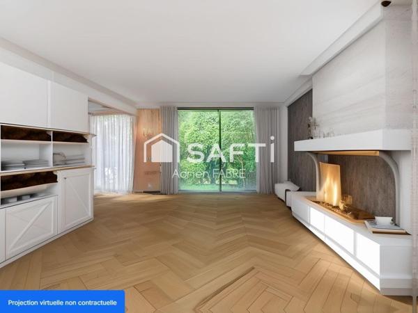 Maison d' architecte de 170m² proche du centre ville de Tournefeuille.