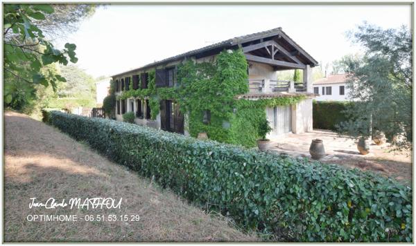 En bordure du Canal du Midi – Belle demeure familiale avec jardin et double garage – Castelnaudary