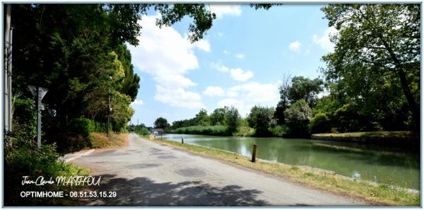 En bordure du Canal du Midi – Belle demeure familiale avec jardin et double garage – Castelnaudary