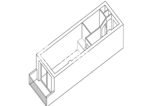 Location Studio 21.02 m² - 15 RUE DU JEU DE PAUME Strasbourg 67000