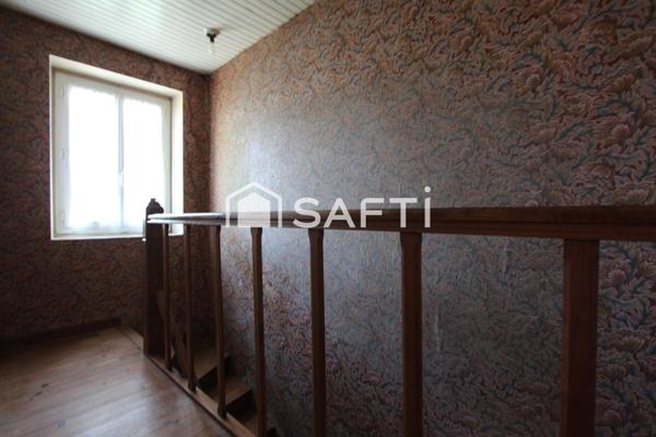 MAISON 3 CHAMBRES AVEC GARAGE ET TERRAIN