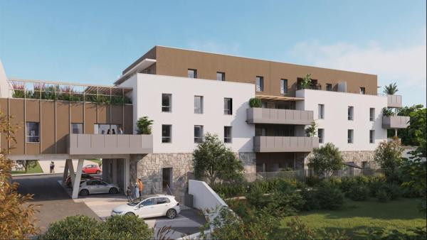 Appartement Nimes 2 pièce(s) 46.83 m² + Parking