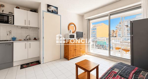 À vendre Appartement 2 pièces 26.8 m² - Le Cap D'agde 34300