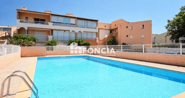 À vendre Appartement 2 pièces 26.8 m² - Le Cap D'agde 34300