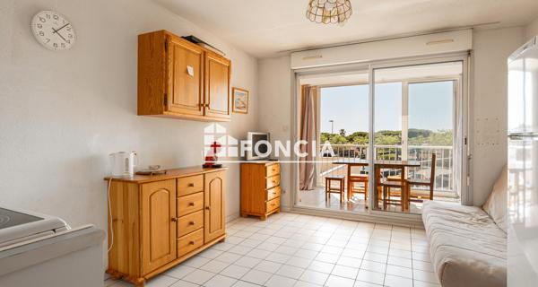 À vendre Appartement 2 pièces 25.72 m² - Le Cap D'agde 34300