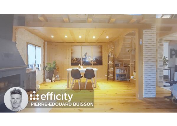 Appartement 3 pièces - 80 m² Exclusivité efficity