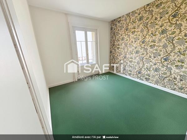 Appartement 4 pièces de 109 m² avec cave et grenier – Vue dégagée sur les toits