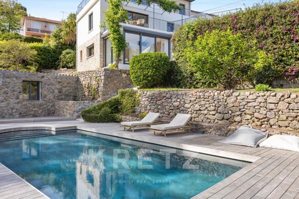 Villa rénovée Vue mer GOLFE JUAN