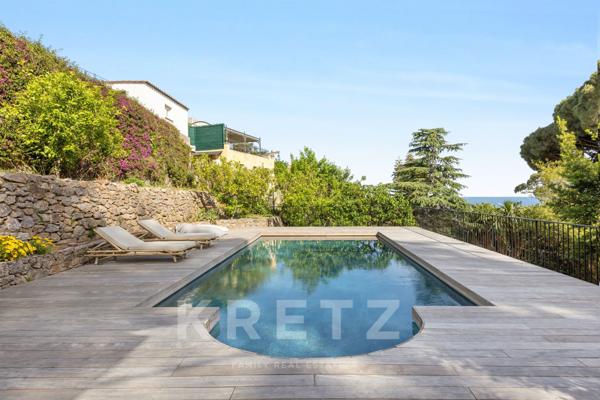 Villa rénovée Vue mer GOLFE JUAN