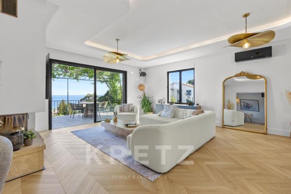 Villa rénovée Vue mer GOLFE JUAN