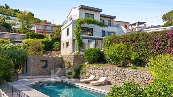 Villa rénovée Vue mer GOLFE JUAN