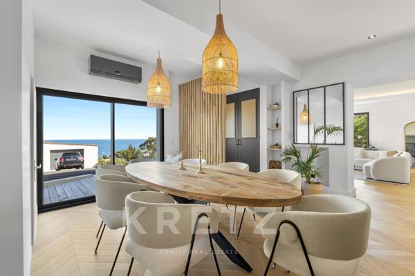 Villa rénovée Vue mer GOLFE JUAN