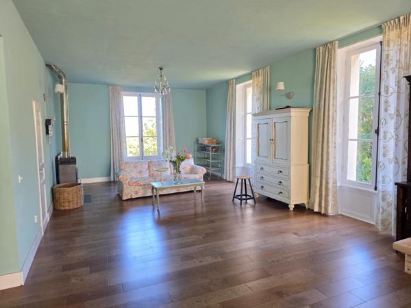 GROS POTENTIEL POUR CETTE TRES BELLE PROPRIETE DE 19HA AVEC CHATEAU ET BATIMENT DE + DE 1200 M²