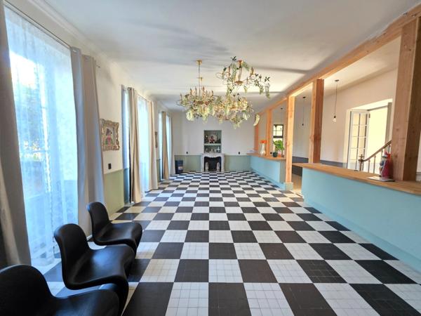 GROS POTENTIEL POUR CETTE TRES BELLE PROPRIETE DE 19HA AVEC CHATEAU ET BATIMENT DE + DE 1200 M²