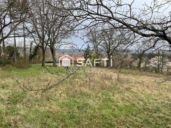 Terrain à Bâtir, plat, vue dégagée
