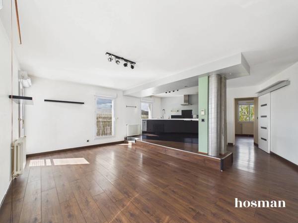 Superbe appartement 4 pièces de 77 m² avec terrasse et parking - Dernier étage - Rue des Voituriers d'Eau, Nantes
