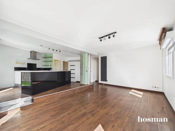 Superbe appartement 4 pièces de 77 m² avec terrasse et parking - Dernier étage - Rue des Voituriers d'Eau, Nantes