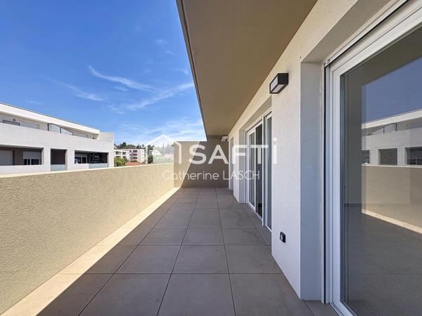appartement récent T4 en dernier étage