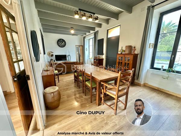 Et si vous achetiez 3 maisons en une ? – Ensemble immobilier de caractère à Pouldreuzic

Au cœur du bourg de Pouldreuzic, à 5 minutes des plages de Penhors, découvrez une propriété rare offrant un potentiel exceptionnel pour un projet familial, patrimonial ou locatif.

Derrière son portail motorisé et son enceinte entièrement clôturée, cet ensemble immobilier développe actuellement plus de 212 m² habitables et près de 290 m² exploitables à terme.

À l'origine composée de deux maisons distinctes, la propriété a été réunie pour créer une vaste demeure familiale tout en conservant la possibilité de retrouver plusieurs logements indépendants. Gros point fort : une dépendance : petite maison de 65m² à terminer (hors d'eau, hors d'air)

Vous découvrirez un intérieur chaleureux où le charme de l'ancien a été préservé : murs en pierre, poutres apparentes, parquets authentiques, beaux volumes et nombreuses ouvertures apportant luminosité et caractère à l'ensemble.

La maison propose aujourd'hui :

• 7 chambres (voir 8 si cloisonnement 2ème étage)
• 2 salles d'eau (RDC et 1er étage)
• 1 salle de bains (2ème étage)
• 3 WC (sur chaque niveau)
• Une cuisine aménagée et équipée indépendante avec verrière et pouvant être ouverte (si besoin) sur salon/séjour
• Plusieurs espaces de vie permettant de recevoir famille et amis dans un confort optimal : double salon / séjour
• Espace Buanderie , cuisine d'été 

À l'extérieur, une grande terrasse exposée Sud prolonge les espaces de vie. La cour et le jardin entièrement clos permettent de profiter des lieux en toute tranquillité. Un appentis ainsi qu'une dépendance de 65m² complètent l'ensemble.

Le potentiel constitue sans doute l'un des plus grands atouts de cette propriété :

Possibilité de recréer deux maisons totalement indépendantes comme à l'origine.
Dépendance pouvant être transformée en habitation T2/T3.
Jusqu'à trois logements distincts avec entrées indépendantes et stationnements.
Projet idéal pour une grande famille, une activité de location saisonnière ou annuelle, un regroupement familial ou un investissement patrimonial à forte valeur ajoutée.

Côté technique, les travaux majeurs ont déjà été réalisés :

✓ Isolation
✓ Menuiseries double vitrage
✓ Électricité
✓ Plomberie
✓ Revêtements et peintures
✓ Assainissement collectif (tout-à-l'égout)
✓ Fibre optique
✓ VMC
✓ Portail automatique

Construction de 1947.

DPE : D, proche du classement C.

Taxe foncière : seulement 658 €.

Un bien atypique et difficile à comparer sur le marché local, offrant le cachet de l'ancien, le confort d'une rénovation récente et un potentiel d'exploitation particulièrement rare sur le secteur.

Une opportunité unique d'acquérir non pas une maison, mais potentiellement 3 habitations sur une même propriété.

- - - Visite uniquement sur rendez-vous - - -

Contact Exclusif : Gino DUPUY - BSK Immobilier

Votre Conseiller Immobilier sur Quimper et alentours.
Avis de valeur OFFERT dans tout le Finistère Sud.
Pour plus d'informations rendez vous sur mon site internet. 

_________________________________________________

VENTE IMMOBILIÈRE – QUIMPER & Alentours
Échangeons sur votre projet, sans engagement, pour définir la meilleure stratégie de vente.

APPORTEURS D'AFFAIRES
Vous connaissez quelqu'un qui souhaite vendre ou acheter ?
Un simple message suffit pour initier un contact, je m'occupe du reste. Rémunération attractive.

COLLABORATION INTERCABINET
Discutons volontiers d'un partage de mandat ou d'un acheteur en recherche.

_________________________________________________

Honoraires charge vendeur : aucun frais d'agence supplémentaires pour vous.
Le prix affiché est votre prix final hors frais de notaire.
