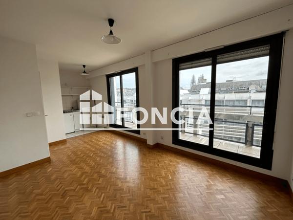 Location Studio 22.97 m² - 5 RUE SOCRATE Rouen 76000