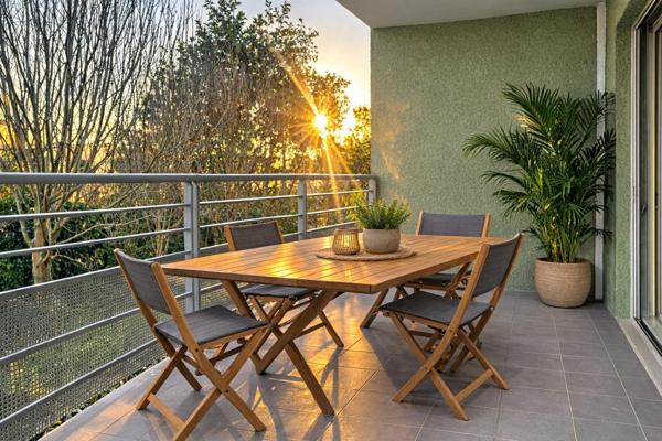 Agréable appartement T3 66m2 au 1er et dernier étage