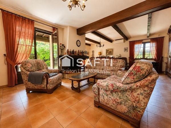 Maison familiale 4 chambres, belle pièce de vie