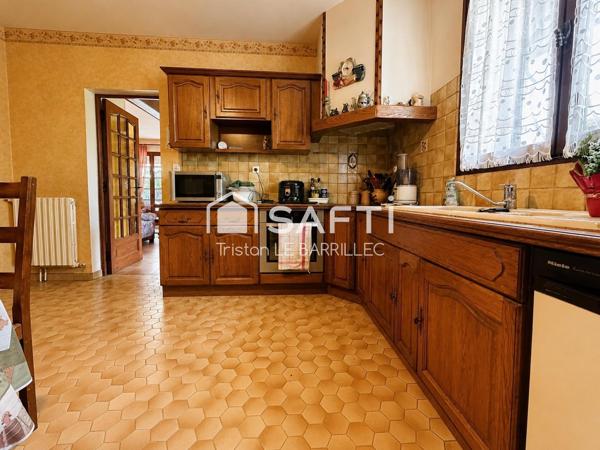 Maison familiale 4 chambres, belle pièce de vie