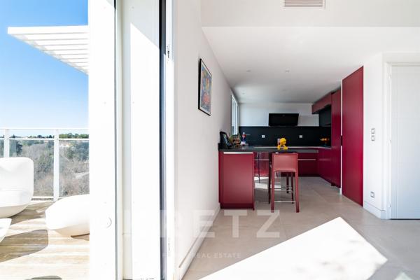 Appartement de standing avec terrasse
