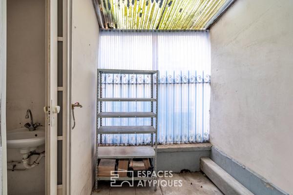 Local commercial à repenser sur rue et cour