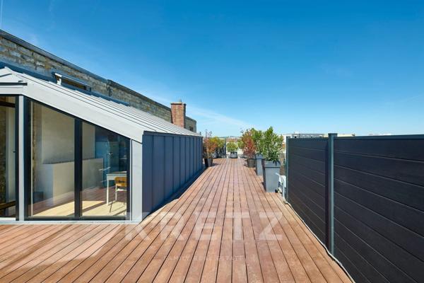 Dernier étage – Terrasse plein ciel