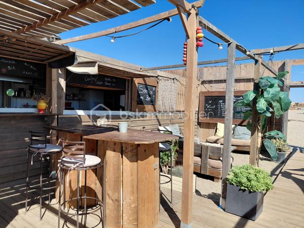 # 🐑 ET SI VOTRE PROCHAIN BUREAU AVAIT VUE SUR LA MER ?
### **LE MOUTON BLEU –  LE BARCARES6 - une adresse, une réputation, un potentiel !**
**Cession de 100 % des parts sociales – Club de plage, restauration & bar**
Et si, demain, votre lieu de travail était… **les pieds dans le sable, face à la Méditerranée ?** 🌊☀️
Rare sur le marché, je vous propose aujourd’hui une opportunité exceptionnelle avec la **cession de 100 % des parts sociales du Mouton Bleu**, établissement emblématique et reconnu, idéalement situé **directement sur la plage**.
Implanté depuis plus de **10 ans**, Le Mouton Bleu bénéficie d’une **forte notoriété auprès d’une clientèle locale et touristique**, séduite année après année par sa cuisine, son ambiance conviviale et son emplacement privilégié.
### 🏖️ UN EMPLACEMENT EXCEPTIONNEL
Directement implanté sur le front de mer, l’établissement bénéficie d’un cadre particulièrement recherché et d’une excellente accessibilité.
À proximité immédiate de la **Place de la République**, de nombreuses places de stationnement gratuites facilitent l’accès à l’établissement pour la clientèle.
Un emplacement qui permet de profiter pleinement de l’environnement balnéaire tout en bénéficiant d’une visibilité et d’une attractivité naturelles.
### 🍽️ UNE ACTIVITÉ DÉJÀ BIEN INSTALLÉE
Le Mouton Bleu développe plusieurs activités complémentaires :
• **Restauration**
• **Bar**
• **Club de plage**
• **Tapas**
• **Location de transats**
L’établissement dispose d’une capacité d’accueil d’environ **150 couverts**, pouvant atteindre **jusqu’à 200 personnes en soirée**.
Le parc comprend également **60 transats en location**.
### 📐 UNE BELLE SURFACE D’EXPLOITATION
L’activité est exploitée sur environ **1 500 m²**, répartis comme suit :
• **900 m² de zone balnéaire**
• **600 m² de surfaces accessoires**
Le club est exploité chaque année du **15 avril au 15 octobre**, conformément aux conditions de la concession.
### 📅 ENCORE 8 ANNÉES D’EXPLOITATION
Autre atout majeur : **8 années d’exploitation restent à courir sur la concession de plage**, offrant une belle visibilité pour un repreneur souhaitant s'inscrire dans la durée.
Le montant de la concession est de **20 000 € par an**, avec un reversement prévu de :
• **8 % du chiffre d’affaires pendant les deux premières années**
• puis **9 % du chiffre d’affaires**
### 💼 UNE SOCIÉTÉ SAINE
La cession porte sur **100 % des parts sociales** de la société exploitante.
L’établissement bénéficie d’une situation financière particulièrement saine :
✔️ Aucun emprunt en cours
✔️ Aucune dette en cours
✔️ Aucune procédure en cours
✔️ Équipements entretenus et renouvelés régulièrement
✔️ Activité existante et reconnue depuis plus de 10 ans
✔️ Forte notoriété locale et touristique
Une base solide permettant au futur exploitant de reprendre une activité déjà établie et immédiatement opérationnelle.
### 🚀 UN POTENTIEL DE DÉVELOPPEMENT IMPORTANT
Le Mouton Bleu dispose aujourd’hui d’une identité forte, d’une clientèle fidélisée et d’un emplacement exceptionnel.
Mais son potentiel ne s’arrête pas là.
L’établissement offre encore **de nombreuses possibilités de développement et de valorisation**, pour un professionnel souhaitant apporter sa propre vision, développer davantage certaines activités ou optimiser encore l’exploitation.
### 🐑 LE MOUTON BLEU, C’EST AVANT TOUT…
**Une adresse.**
**Une réputation.**
**Un emplacement.**
**Une clientèle.**
**Un outil de travail.**
**Et surtout, un potentiel.**
Une opportunité rare pour un professionnel de la restauration, du tourisme ou de l’hôtellerie souhaitant reprendre un établissement reconnu et bénéficier d’un cadre de travail pour le moins exceptionnel…
**Parce qu’après tout, qui n’a jamais rêvé d’avoir son bureau avec vue sur la mer ? 😉🌊**
📍 **Cession de 100 % des parts sociales**
📍 Club de plage – Restauration – Bar – Tapas
📍 Environ 1 500 m² exploités
📍 150 couverts – jusqu’à 200 en soirée
📍 60 transats
📍 8 années de concession restantes
📍 Aucun emprunt – aucune dette – aucune procédure en cours
📍 Établissement reconnu depuis plus de 10 ans
**Dossier complet et informations complémentaires sur demande, après échange qualifié.**
*Lot situé dans une copropriété de 1 lot, dispositions de l’article L.721-1 du Code de la construction et de l’habitation applicables. Bien non soumis au DPE.*
prix: 435 000€ FAI 

Sabrina Willaert
BSK IMMOBILIER
0607327433