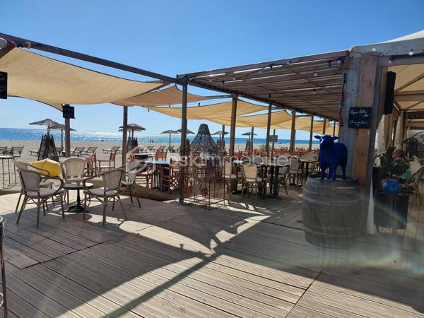 # 🐑 ET SI VOTRE PROCHAIN BUREAU AVAIT VUE SUR LA MER ?
### **LE MOUTON BLEU –  LE BARCARES6 - une adresse, une réputation, un potentiel !**
**Cession de 100 % des parts sociales – Club de plage, restauration & bar**
Et si, demain, votre lieu de travail était… **les pieds dans le sable, face à la Méditerranée ?** 🌊☀️
Rare sur le marché, je vous propose aujourd’hui une opportunité exceptionnelle avec la **cession de 100 % des parts sociales du Mouton Bleu**, établissement emblématique et reconnu, idéalement situé **directement sur la plage**.
Implanté depuis plus de **10 ans**, Le Mouton Bleu bénéficie d’une **forte notoriété auprès d’une clientèle locale et touristique**, séduite année après année par sa cuisine, son ambiance conviviale et son emplacement privilégié.
### 🏖️ UN EMPLACEMENT EXCEPTIONNEL
Directement implanté sur le front de mer, l’établissement bénéficie d’un cadre particulièrement recherché et d’une excellente accessibilité.
À proximité immédiate de la **Place de la République**, de nombreuses places de stationnement gratuites facilitent l’accès à l’établissement pour la clientèle.
Un emplacement qui permet de profiter pleinement de l’environnement balnéaire tout en bénéficiant d’une visibilité et d’une attractivité naturelles.
### 🍽️ UNE ACTIVITÉ DÉJÀ BIEN INSTALLÉE
Le Mouton Bleu développe plusieurs activités complémentaires :
• **Restauration**
• **Bar**
• **Club de plage**
• **Tapas**
• **Location de transats**
L’établissement dispose d’une capacité d’accueil d’environ **150 couverts**, pouvant atteindre **jusqu’à 200 personnes en soirée**.
Le parc comprend également **60 transats en location**.
### 📐 UNE BELLE SURFACE D’EXPLOITATION
L’activité est exploitée sur environ **1 500 m²**, répartis comme suit :
• **900 m² de zone balnéaire**
• **600 m² de surfaces accessoires**
Le club est exploité chaque année du **15 avril au 15 octobre**, conformément aux conditions de la concession.
### 📅 ENCORE 8 ANNÉES D’EXPLOITATION
Autre atout majeur : **8 années d’exploitation restent à courir sur la concession de plage**, offrant une belle visibilité pour un repreneur souhaitant s'inscrire dans la durée.
Le montant de la concession est de **20 000 € par an**, avec un reversement prévu de :
• **8 % du chiffre d’affaires pendant les deux premières années**
• puis **9 % du chiffre d’affaires**
### 💼 UNE SOCIÉTÉ SAINE
La cession porte sur **100 % des parts sociales** de la société exploitante.
L’établissement bénéficie d’une situation financière particulièrement saine :
✔️ Aucun emprunt en cours
✔️ Aucune dette en cours
✔️ Aucune procédure en cours
✔️ Équipements entretenus et renouvelés régulièrement
✔️ Activité existante et reconnue depuis plus de 10 ans
✔️ Forte notoriété locale et touristique
Une base solide permettant au futur exploitant de reprendre une activité déjà établie et immédiatement opérationnelle.
### 🚀 UN POTENTIEL DE DÉVELOPPEMENT IMPORTANT
Le Mouton Bleu dispose aujourd’hui d’une identité forte, d’une clientèle fidélisée et d’un emplacement exceptionnel.
Mais son potentiel ne s’arrête pas là.
L’établissement offre encore **de nombreuses possibilités de développement et de valorisation**, pour un professionnel souhaitant apporter sa propre vision, développer davantage certaines activités ou optimiser encore l’exploitation.
### 🐑 LE MOUTON BLEU, C’EST AVANT TOUT…
**Une adresse.**
**Une réputation.**
**Un emplacement.**
**Une clientèle.**
**Un outil de travail.**
**Et surtout, un potentiel.**
Une opportunité rare pour un professionnel de la restauration, du tourisme ou de l’hôtellerie souhaitant reprendre un établissement reconnu et bénéficier d’un cadre de travail pour le moins exceptionnel…
**Parce qu’après tout, qui n’a jamais rêvé d’avoir son bureau avec vue sur la mer ? 😉🌊**
📍 **Cession de 100 % des parts sociales**
📍 Club de plage – Restauration – Bar – Tapas
📍 Environ 1 500 m² exploités
📍 150 couverts – jusqu’à 200 en soirée
📍 60 transats
📍 8 années de concession restantes
📍 Aucun emprunt – aucune dette – aucune procédure en cours
📍 Établissement reconnu depuis plus de 10 ans
**Dossier complet et informations complémentaires sur demande, après échange qualifié.**
*Lot situé dans une copropriété de 1 lot, dispositions de l’article L.721-1 du Code de la construction et de l’habitation applicables. Bien non soumis au DPE.*
prix: 435 000€ FAI 

Sabrina Willaert
BSK IMMOBILIER
0607327433