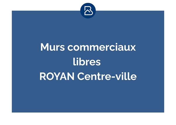 Local commercial - MURS Royan 40 m2 Royan