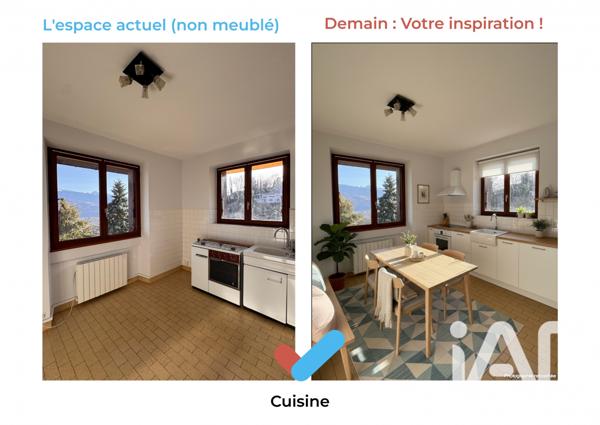 Location maison 3 pièces 69 m² Corenc