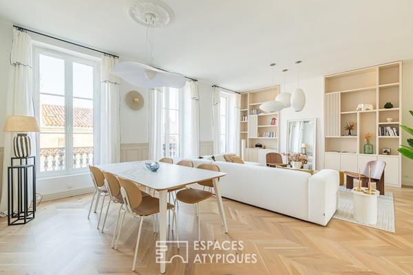 Appartement Haussmanien revisité au coeur des Chartrons