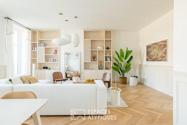 Appartement Haussmanien revisité au coeur des Chartrons