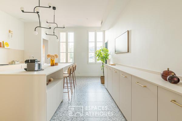 Appartement Haussmanien revisité au coeur des Chartrons