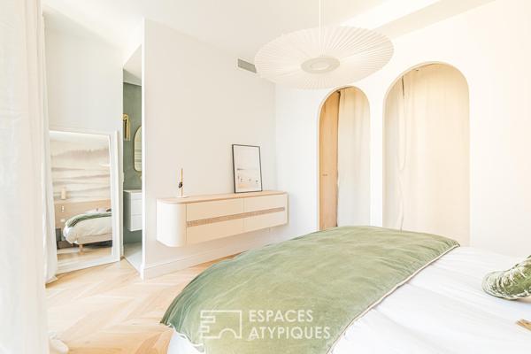 Appartement Haussmanien revisité au coeur des Chartrons